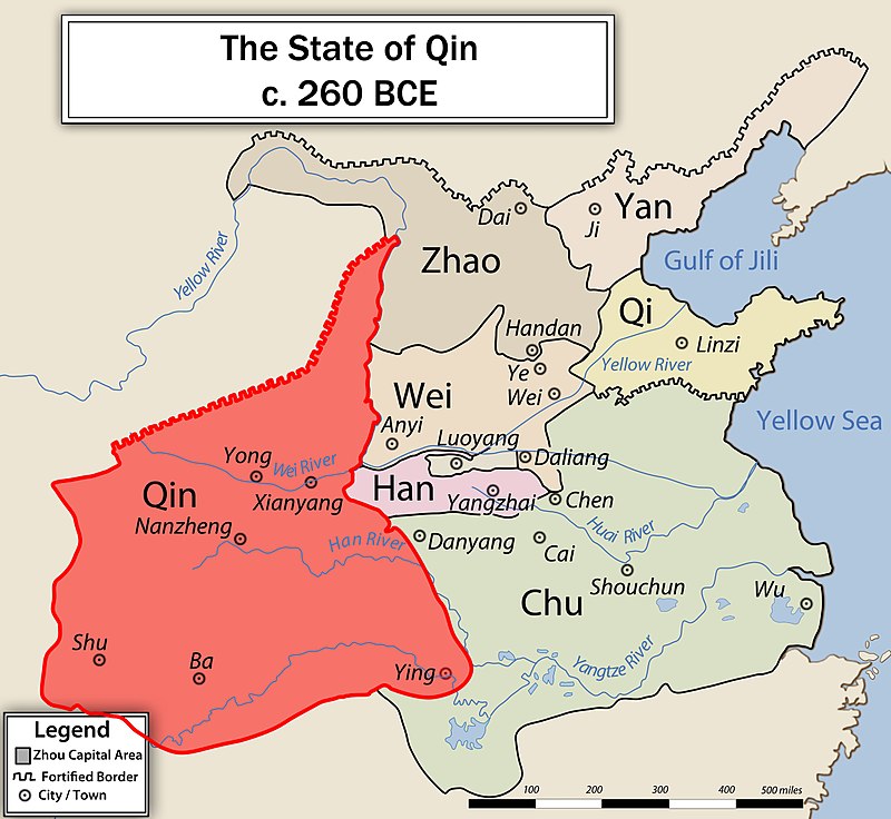 Kingdom Mapa Qin 