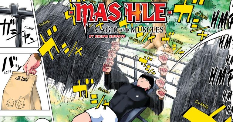 Mashle anime manga capa 2024