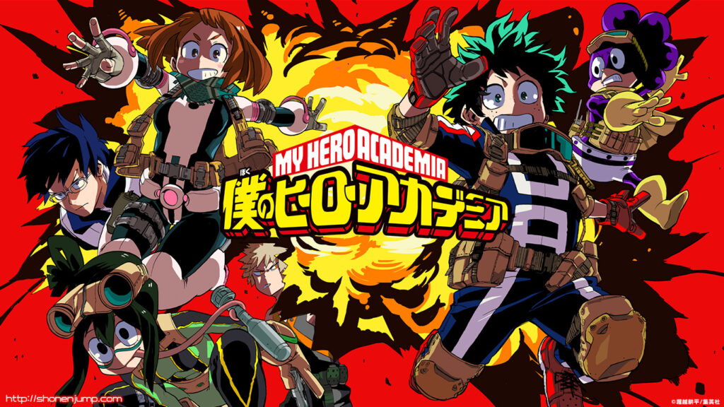 Boku no Hero Academia manga capa