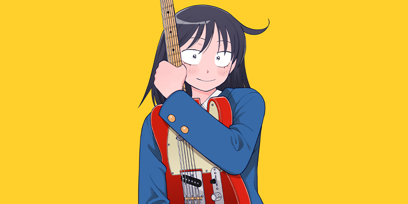 Futsu no Keionbu manga Hatono Chihiro Fender Telecaster